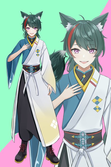 狼と狐のtwitterイラスト検索結果