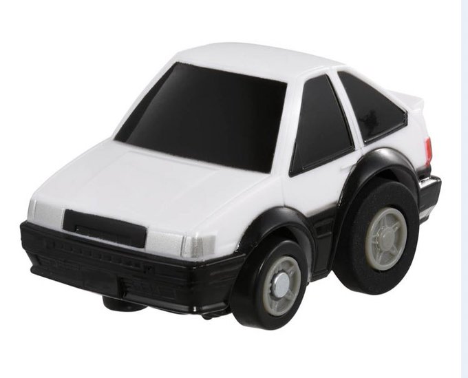 新しいチョロQのレビン、結構前に出てたトレノと比べると酷さがヤバイぞコレ 