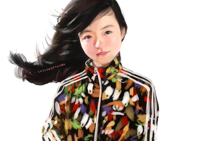 4年前の模写を少し修正。
963のぴーぴるちゃん。 