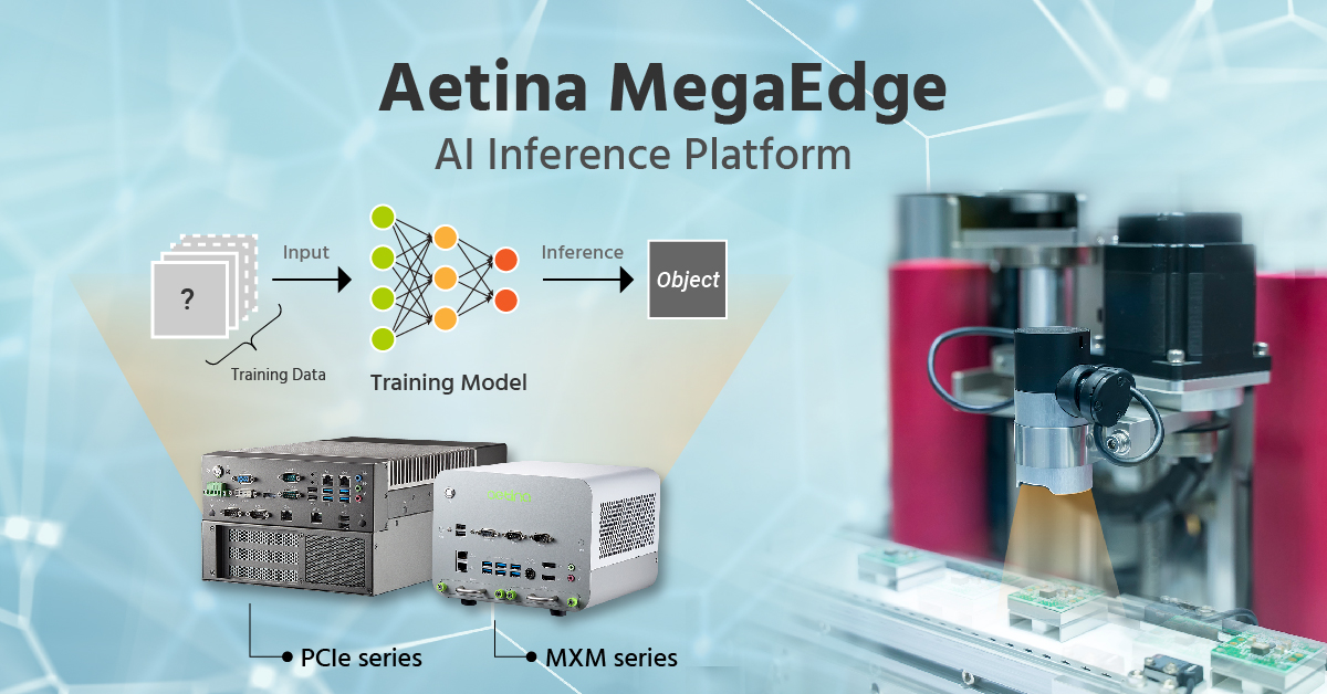 Check out our new AI inference platforms - MegaEdge AIP-SQ37 and AIP-FQ47: aetina.com/products-featu…

#EdgeAI #AI #ArtificialIntelligence #NVIDIA #Aetina #AIInference #ProAI