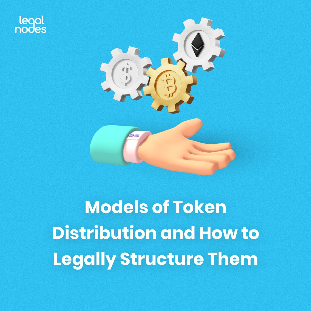 LegalNodes's tweet photo. Do you have everything covered for your #web3 project’s #token distribution? Read our checklist here: https://t.co/1gfNklV1Ik 🔥🔥🔥
#tokenomics #launchpad #initialcoinoffering #SAFT #VASP #tokencaptable #tokenpublicsale #defi #nft #NFTProject #TokenSale #TokenMint #tokenlaunch https://t.co/DnTw7XDq2d