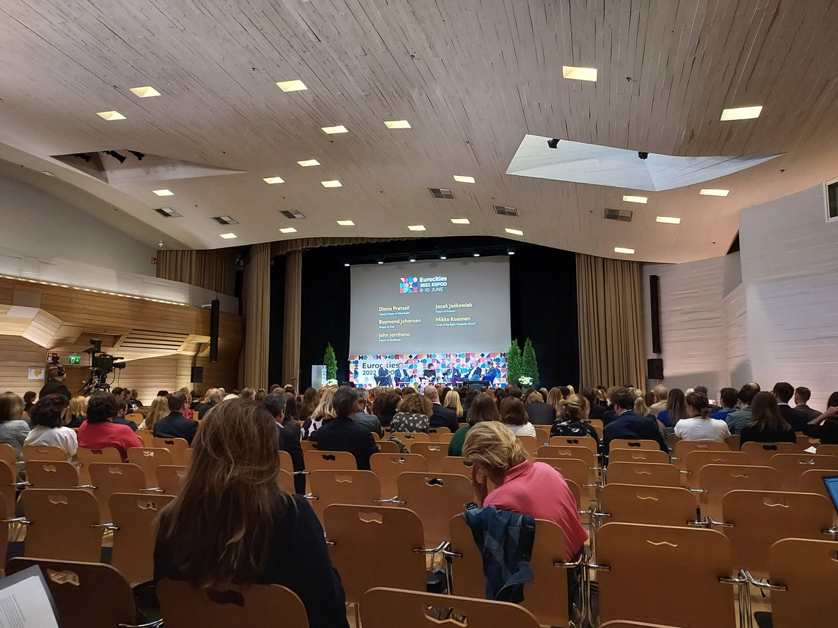 Simon_Elo's tweet photo. We are excited to host #Eurocities2022 conference in @EspooEsbo on June 8–10. We welcome hundreds of European urban actors as well as a significant number of #EU decision-makers and officials to #Espoo. #InternationalEspoo @EUROCITIES #espoovaltuusto #Dipoli https://t.co/4CmGxkoSLC