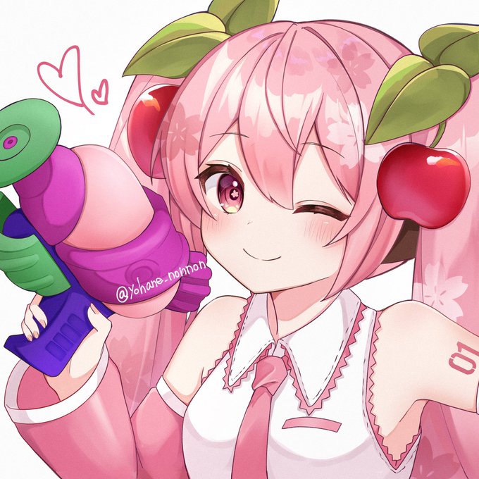 ミクちゃんのtwitterイラスト検索結果