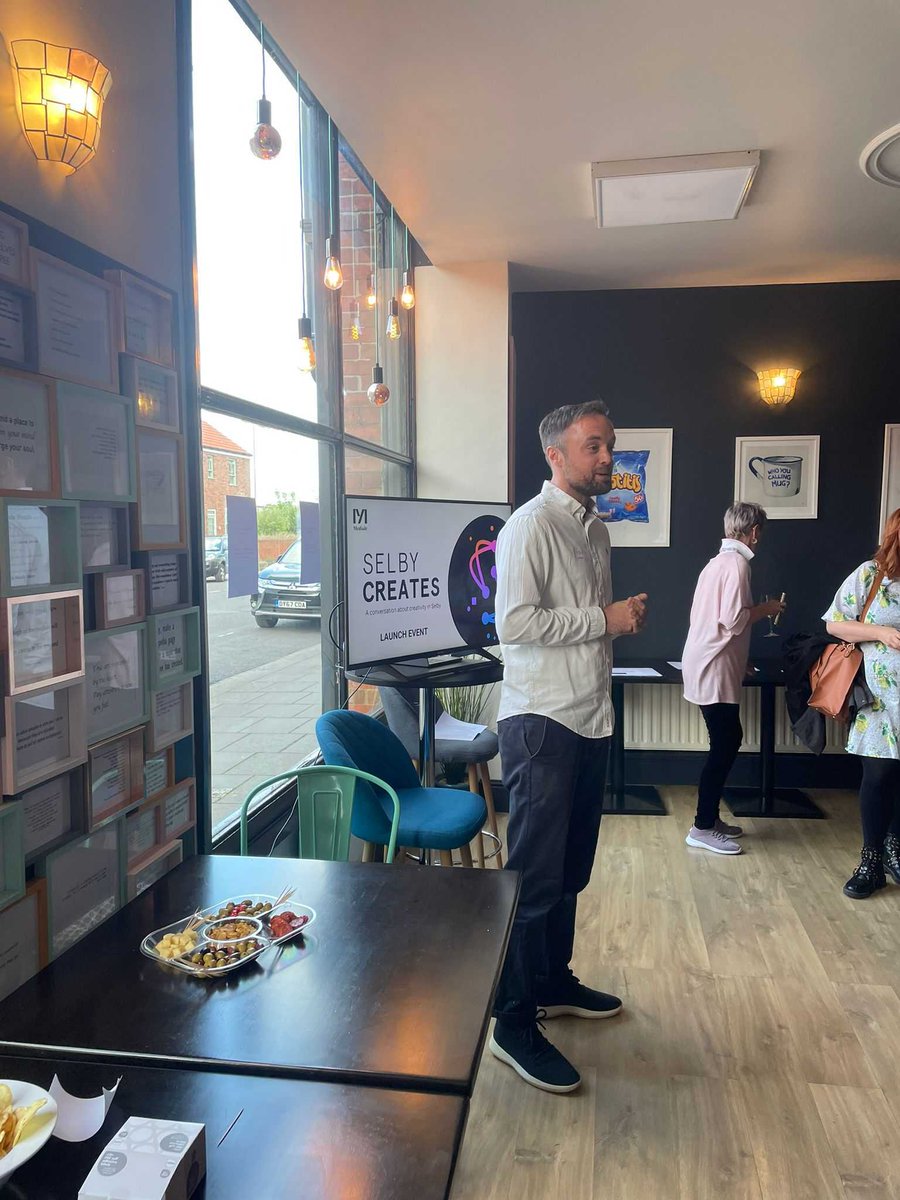 Thank you so much to everyone who joined us for our launch last week!  It was wonderful to meet so many fabulous creatives in Selby &amp; see the huge amount of ambition &amp; drive there!

Sign up to our mailing list for info about upcoming events: eepurl.com/h2TkuP