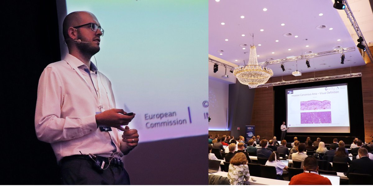 BMDLabUiS's tweet photo. Saul Fuster Navarro presented abstract of his ongoing work, "Towards Towards Automatic Staging of Non-Muscle Invasive Bladder Cancer" at NORA Conference on 9th June.
#NORA2022 https://t.co/xusHeH3wBj