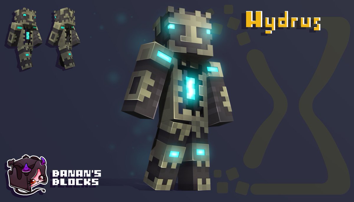 BanansBlocks's tweet photo. Hydrus 🗿
.
From the skin pack
.
🔹 Dark Ancient Creatures 🔹
.
.
.
#minecraft #artwork #keyart #minecraftskin #mcakin #videogames #showcase #blender #darksouls #ancientcreatures #deepdark #minecraftdeepdark #dark #minecraftuniverse #minecraftcreations #minecrafter #minecrafters https://t.co/HZk1okxwxO
