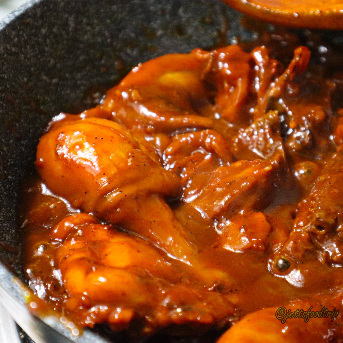 jetjet2_'s tweet image. homemade chicken tocino!