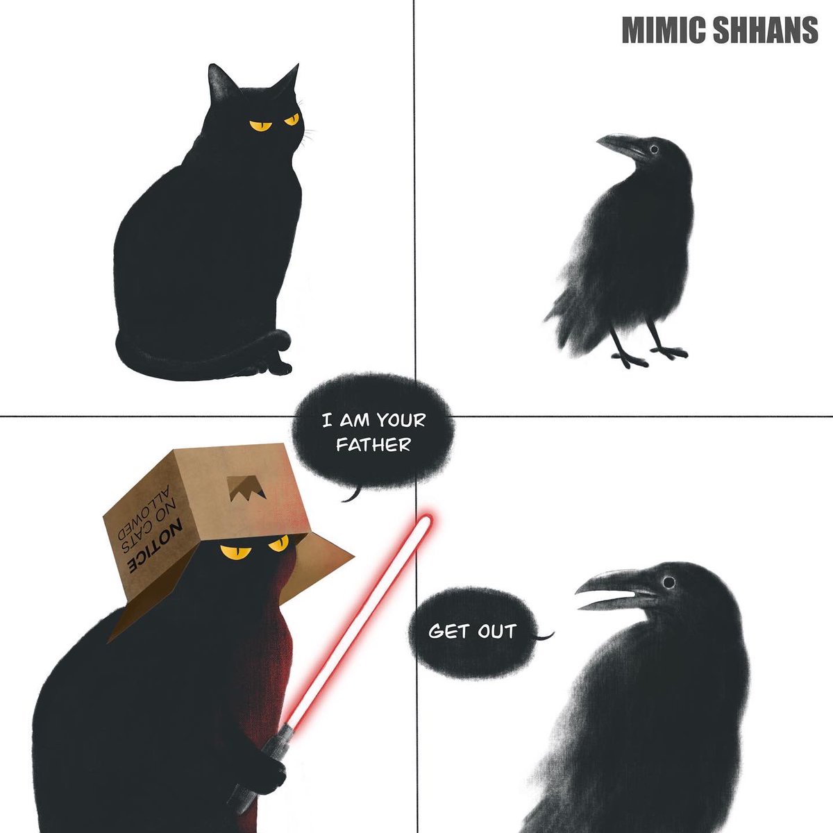 MimicShhans's tweet photo. I am your father

#MimicShhans 🆓 #Free ETH #cc0 Project 

Discord:
https://t.co/QDyc0S2mhx

OpenSea:
https://t.co/KZcZvTKXgY

#mimicshhans #nfts #NFTCommunity
#starwars #DarthVader https://t.co/WJy5Ig2APm