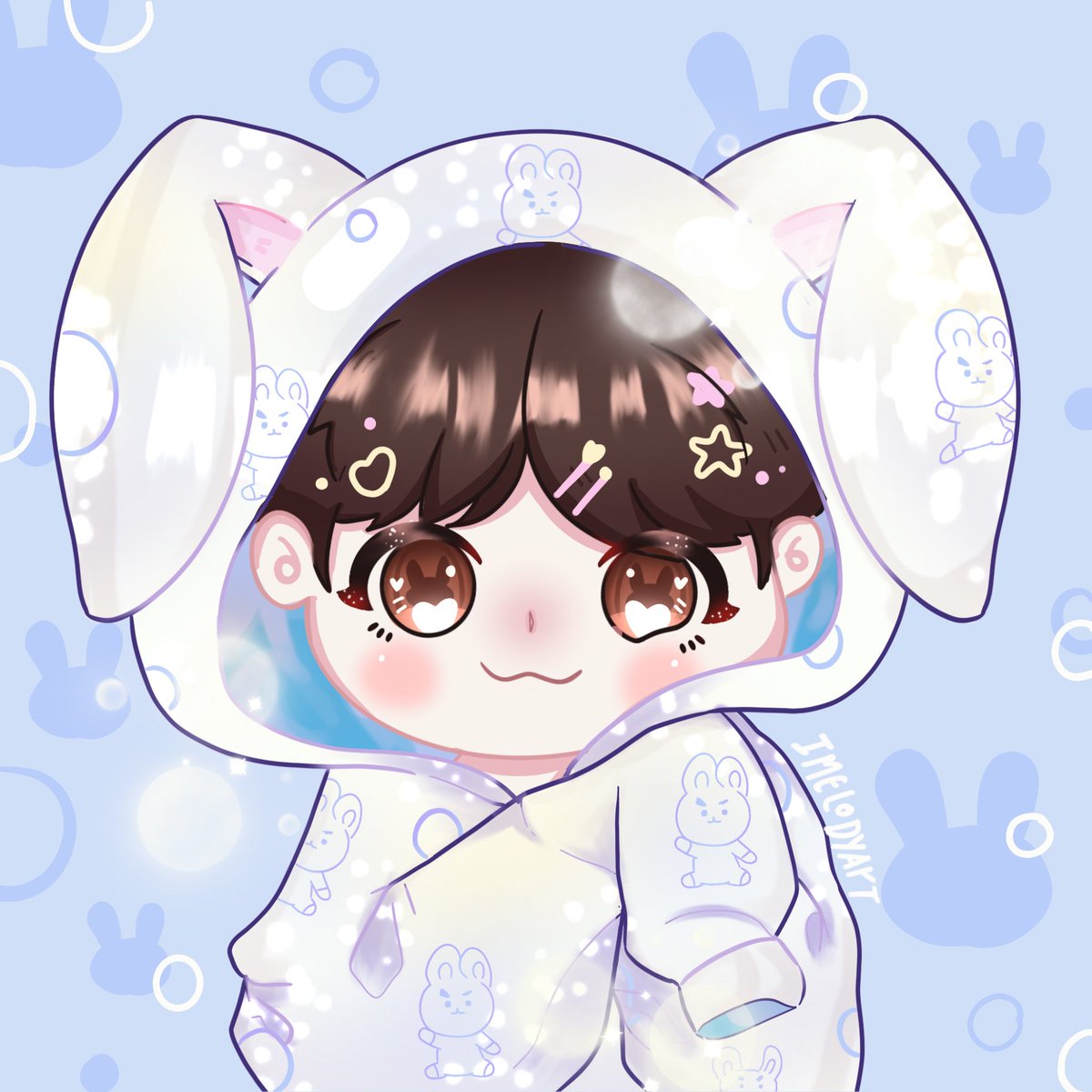imelodyart's tweet photo. OMG 😭🤍🤍🤍
#FANART  #JUNGKOOK #BTS  #commissionTH @BTS_twt https://t.co/dymMlNEeO6