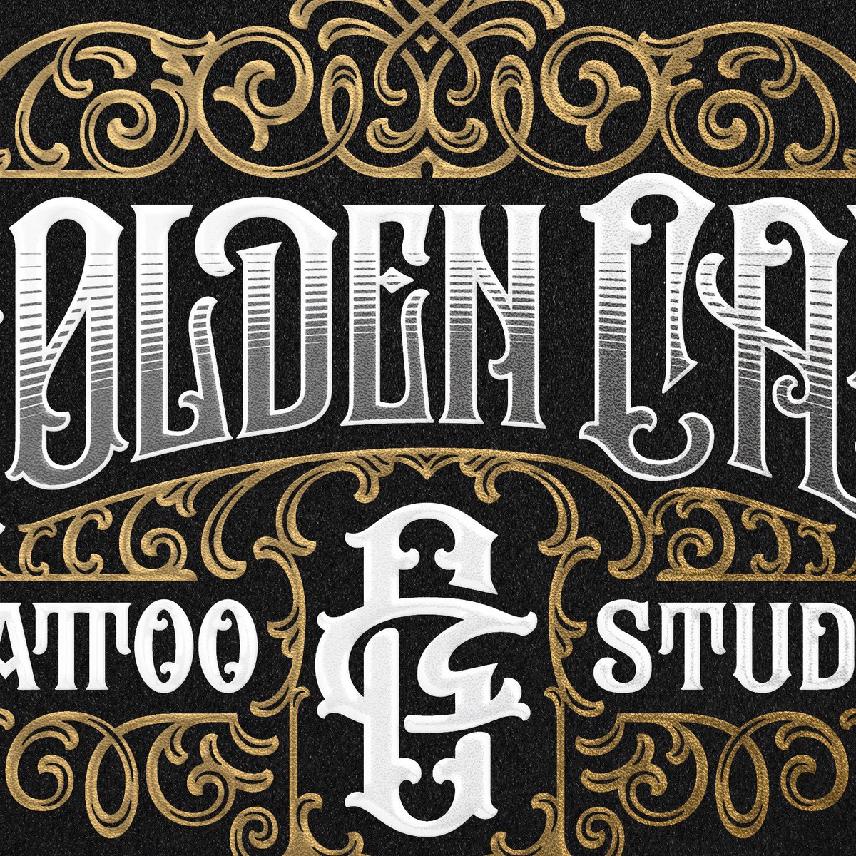 alfonsusabim's tweet photo. Golden Cat Tattoo Studio logo lettering project.
Check out my portfolio update on @behance 

https://t.co/mus2HWgV8O

#letscreateyourownwork https://t.co/r1BvbSAUE1