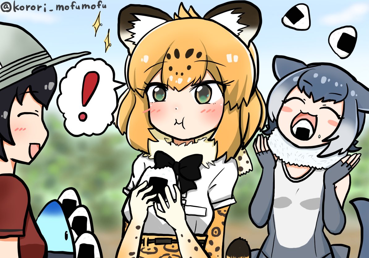 #けもフレ絵を貼る見た人もやる

かばんちゃんとフレンズさんが好きです👒🐈🍙

#けものフレンズ #イラスト 