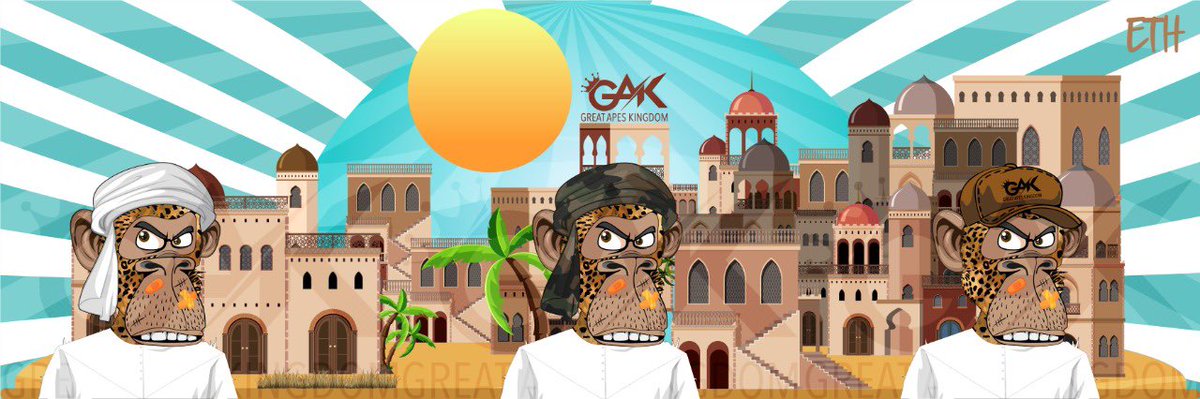 Greatapes_k's tweet photo. We’re here to stay 😎 #nft #nftart #art #nfts #crypto #nftartist #nftcommunity #nftcollector #cryptoart #ethereum #cryptocurrency #opensea #blockchain #artist #eth #metaverse #nftcollectors #artwork #nftdrop #openseanft #nftcollection https://t.co/Fv36SXZdhN