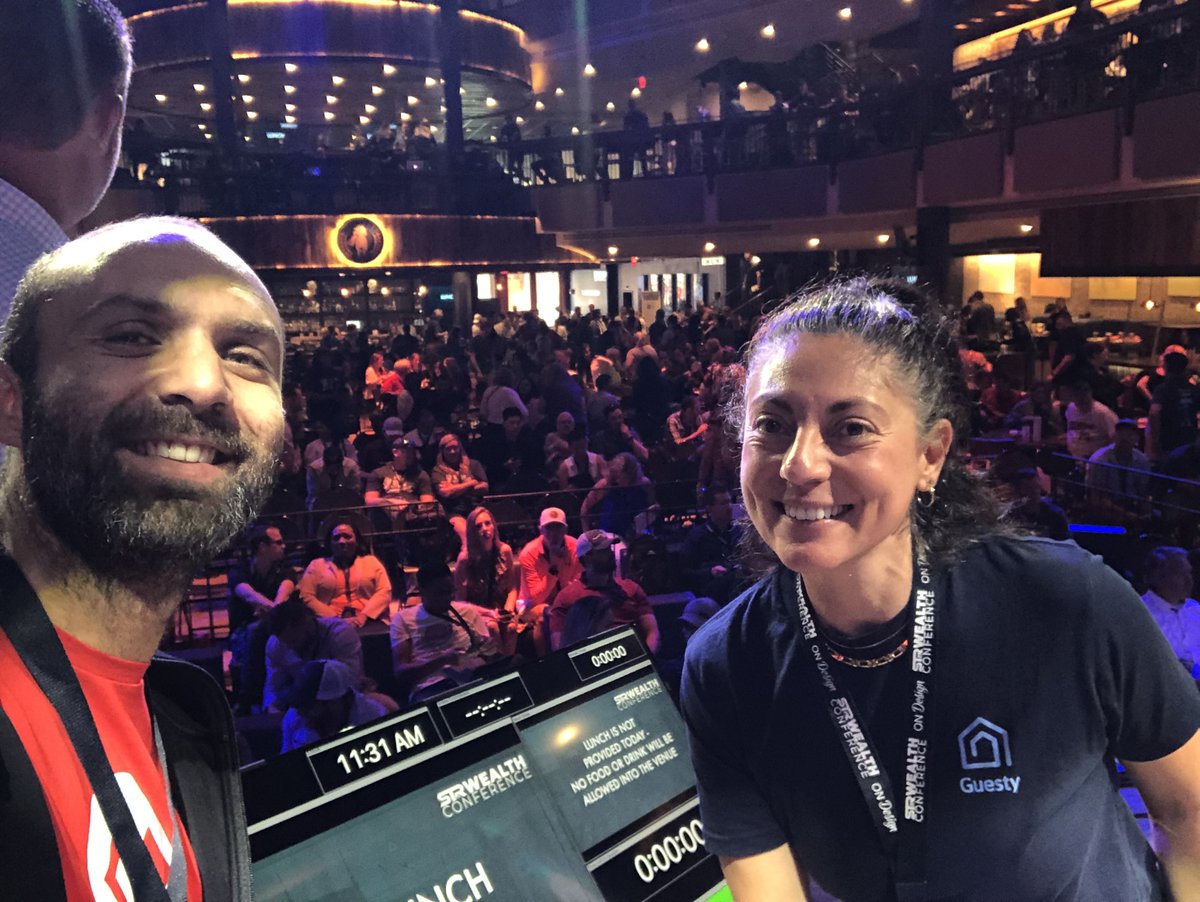 Guesty's tweet image. Our very own Senior Customer Success Manager Peta S. repping #Guesty up on stage at the #STRWealthConference! ⚡️

We&apos;re already counting down the days to next year&apos;s event 🎉 Thank you to everyone who made this conference such an incredible experience.