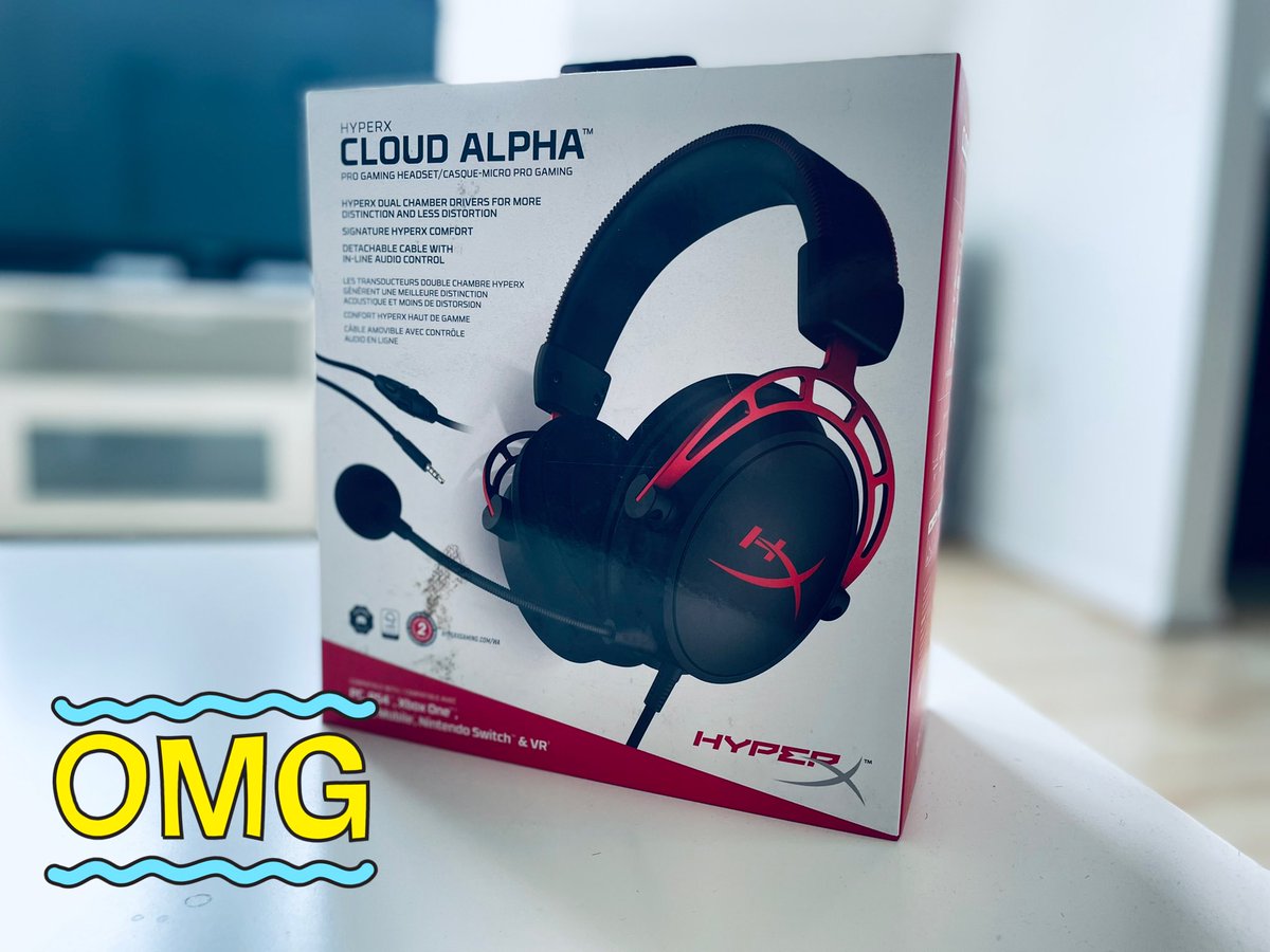 🥳 GIVEAWAY TIME 🥳

Got a bunch of things to give away that have stacked up so keep your eyes peeled over the following few weeks! 

First up for grabs is a Hyper X Cloud Alpha headset 

Follow, RT and tag a fellow gamer for a chance to win 🥇 - Closes 20/06 

Good luck! ❤️