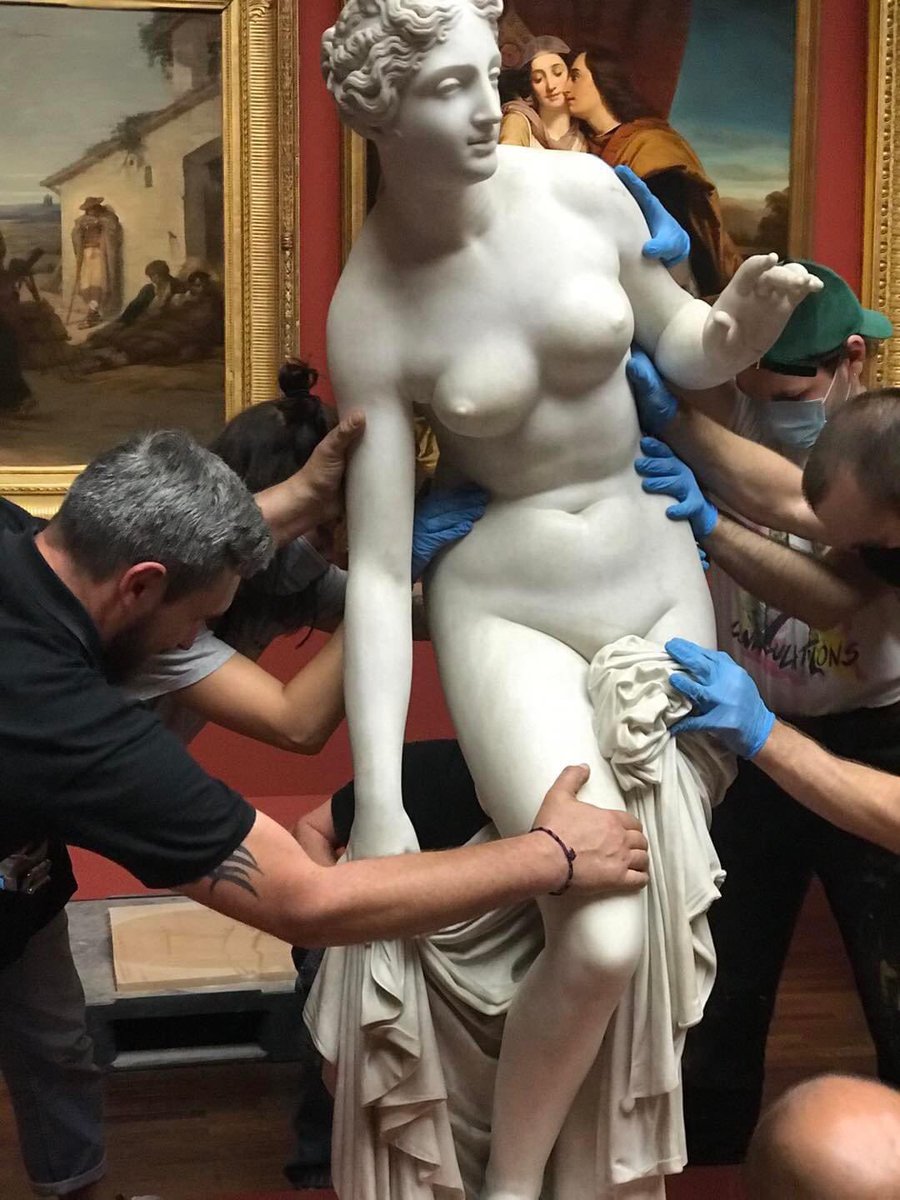 Les musées d’Orléans bénéficient d’une équipe technique pour les mouvements d’œuvres, le montage des scénographies. Rejoignez cette équipe et contribuez à valoriser les collections d’Orléans! #Recrutement 
Deux postes sont ouverts :
bit.ly/3MAXUlp
bit.ly/3aUMxb7