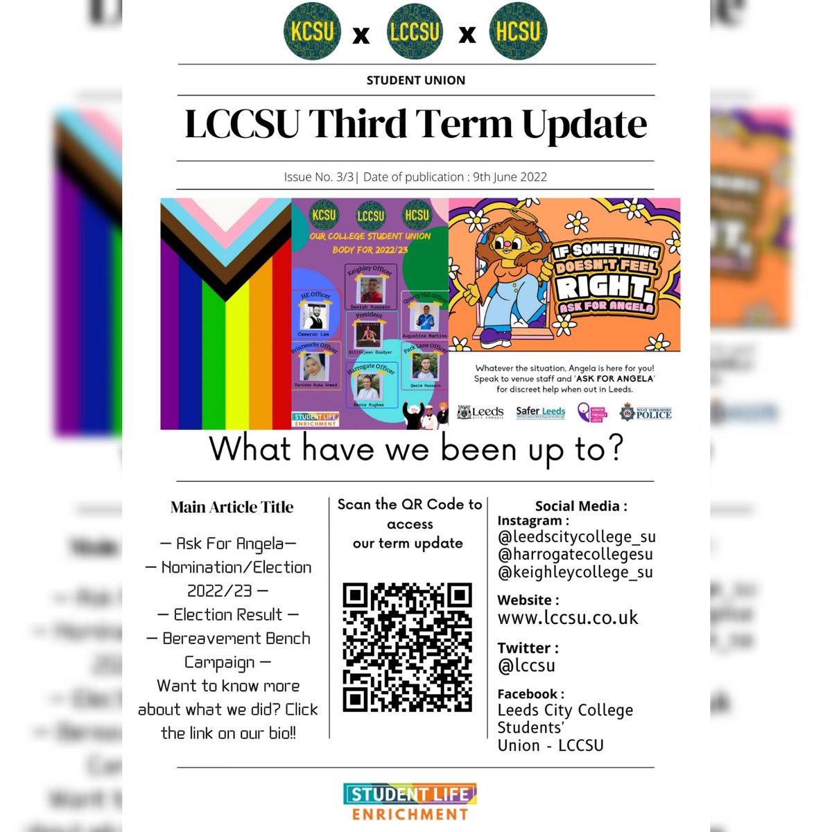 Hi everyone our third and final term update is available on website now. We will keep you updated on our journey.
