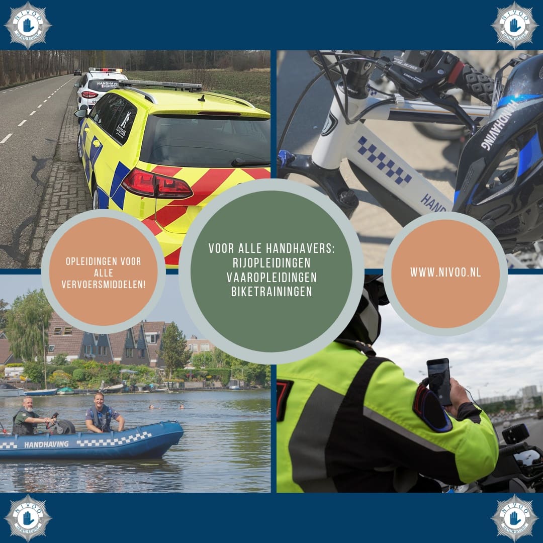 Wat kan en mag je als handhaver met al die vervoermiddelen die je tot je beschikking hebt? Je leert het tijdens onze opleidingen: vaaropleidingen, rijopleidingen en biketraining.