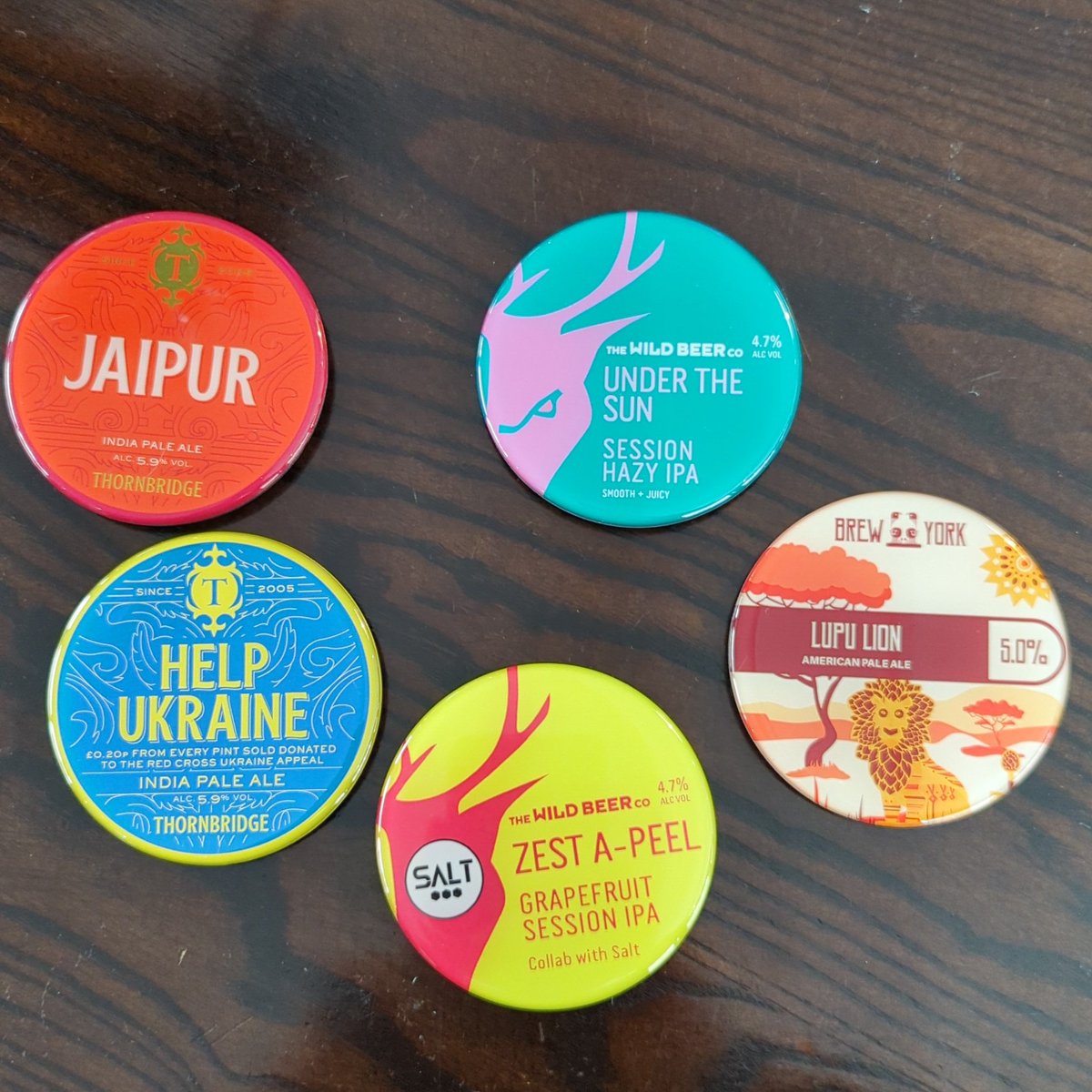 Our upcoming craft beers
<a href="/thornbridge/">Thornbridge Brewery</a> <a href="/WildBeerCo/">The Wild Beer Co</a> <a href="/brewyorkbeer/">Brew York</a>