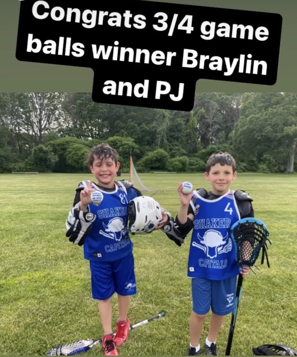 Shaker Capitals Lacrosse Club tweet media