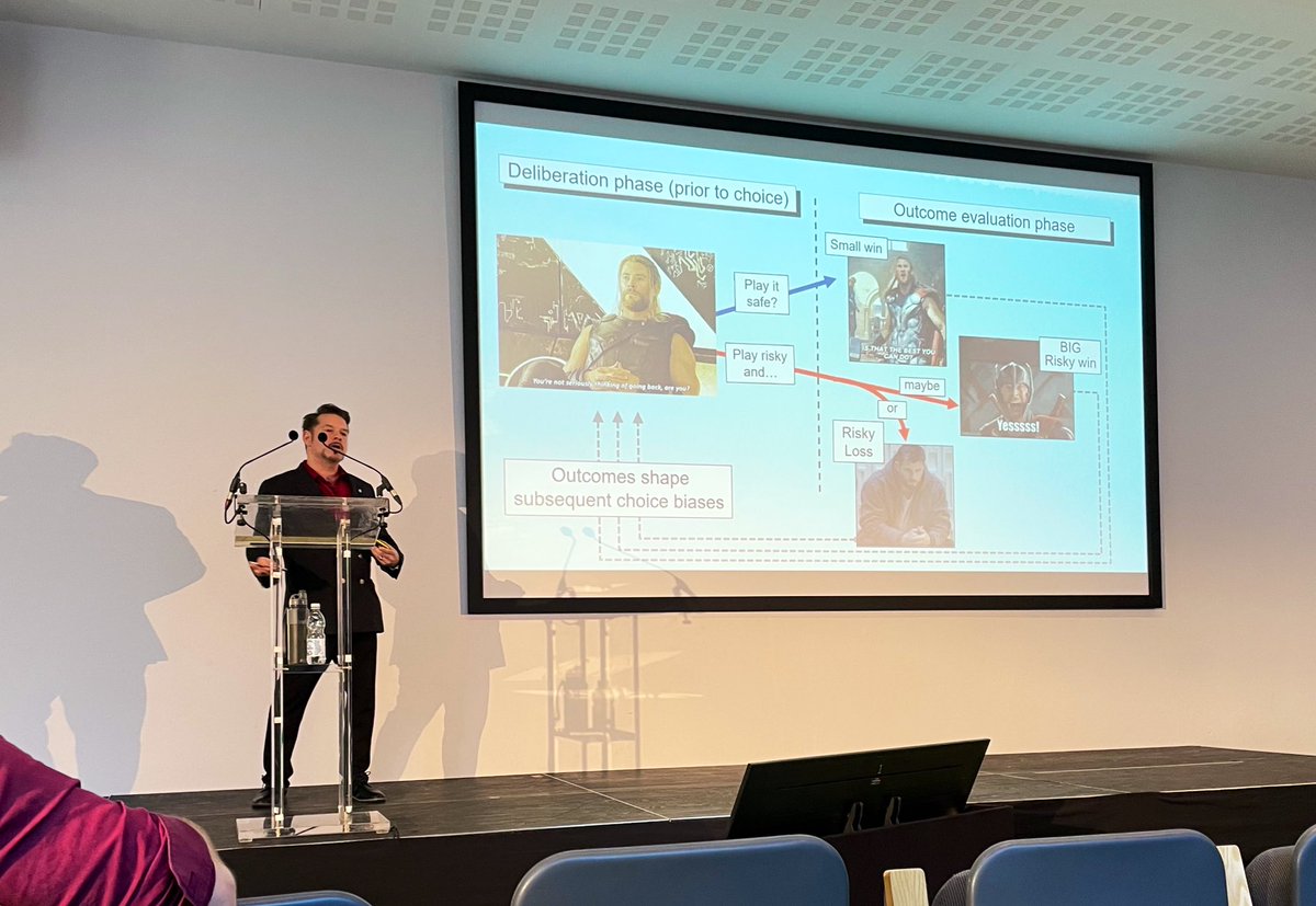 Mudi Zhao (@mudizhao) on Twitter photo First time seeing <a href="/dr_stan/">Stan Floresco</a> on stage at #IBNS2022. No kilt (yet..?) but what a wonderful keynote. Win-stay on joining the Floresco troops. First time seeing <a href="/dr_stan/">Stan Floresco</a> on stage at #IBNS2022. No kilt (yet..?) but what a wonderful keynote. Win-stay on joining the Floresco troops.