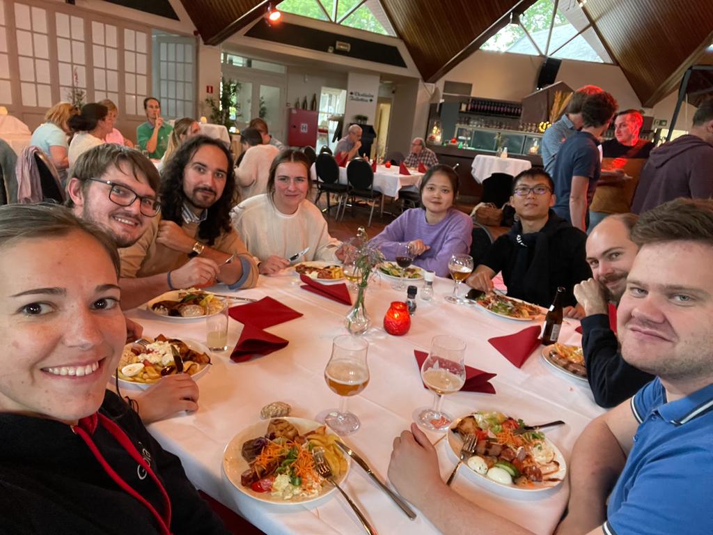 The <a href="/KUL_LT/">LivestockTechnology</a> team joined the Teambuilding + BBQ of the <a href="/KU_Leuven/">KU Leuven</a> campus of Geel! 🏹☀️Great way to meet other colleagues and share professional as well as personal interests! #teambuilding #BBQ #Sporty