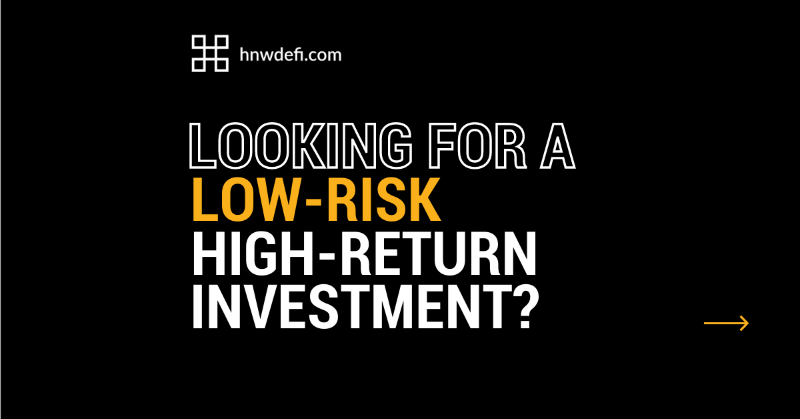 HNW_Community's tweet photo. Look no further for a low-risk passive income generator that can help you fuel your financial freedom 🔥 🚀 @Official_HNW
