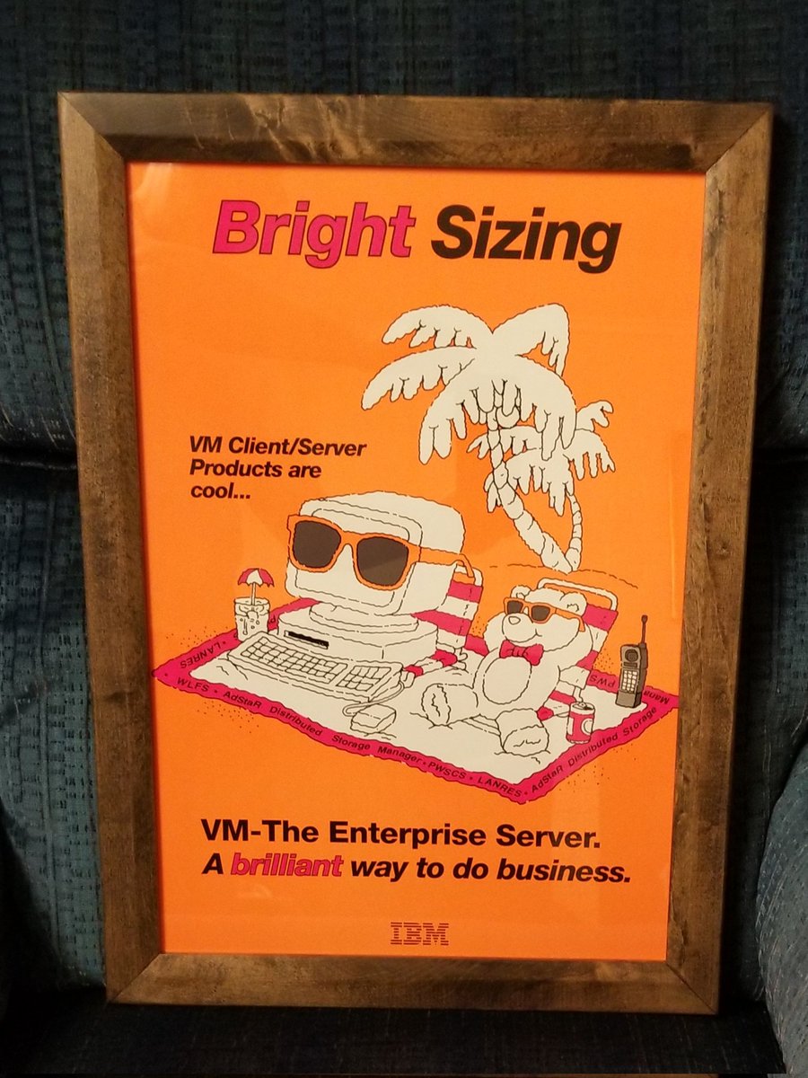 BitnerBill's tweet photo. #Tbt  #VMWorkshop is just 1 week away. See this and other treasures there as well as learn about all the current #zVM technology. Register at https://t.co/KdQhikFCsh https://t.co/kX5Ds1fDtz