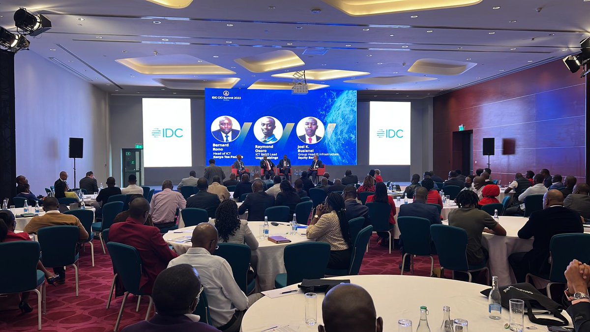 IDCMEA's tweet photo. Discussion on Vendor Selection and Management: Best Practices and What to Look Out with @MarkWalker36 @IDC joined by leading ICT leaders: @BernardRono , Kenya Tea Packers Limited | Raymond Osoro, Unga Group Ltd Holdings | Joel K. Busienei, Equity Bank Limited #IDCEACIO https://t.co/LG3HnpVwJU