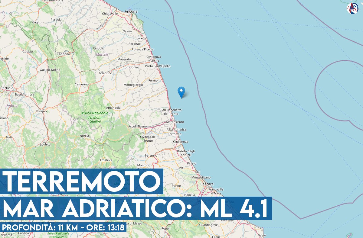 Il Mondo Dei Terremoti On Twitter Un terremoto Di Magnitudo 4 1 