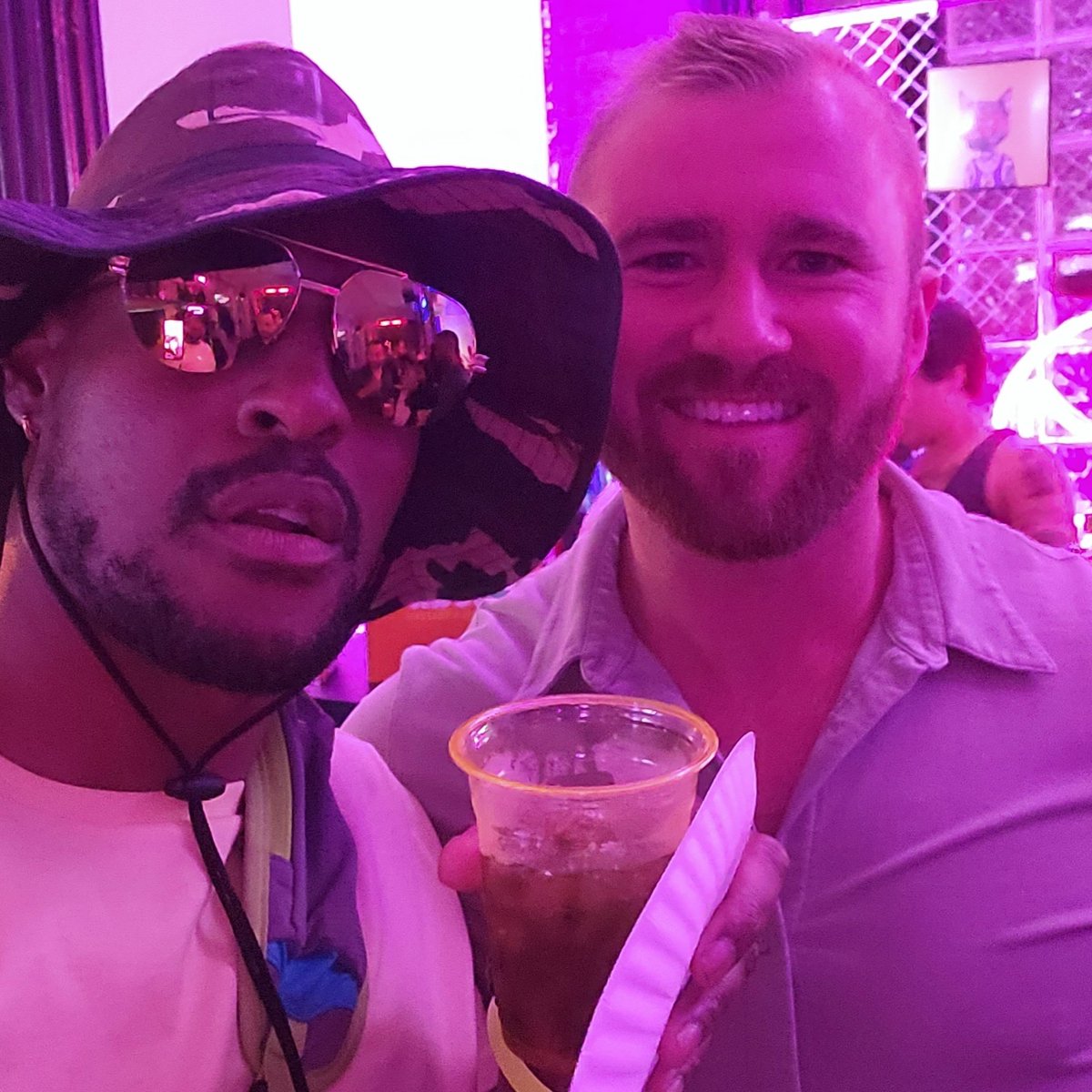 G_BazCrypto's tweet photo. The Gang is Strong 💯 @GutterCatGang The Humility from All Founders is Strong 💯 I would Never Ever Thought about Screaming #GangGang to everyone not even realizing who I was speaking to @gutterdan_ @GutterMitch ... I was too #Guttershy to ask @gutternick_eth a pic, but #Respect https://t.co/m6VuWTbLeA