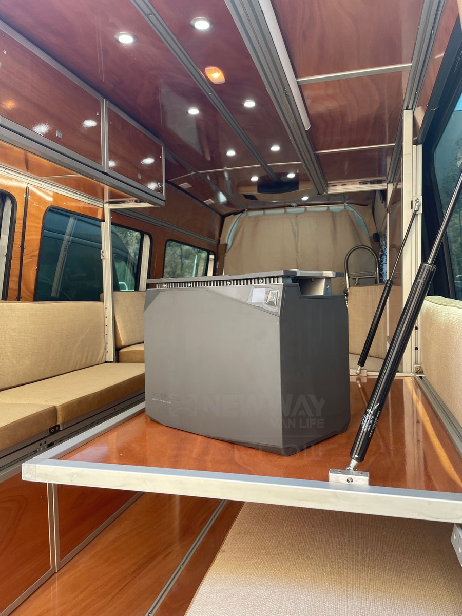 NewWayVanLife's tweet photo. A few photos of the @EcoFlowTech 2kWh Battery that are for their new Power Kits. Such a sleek design!

Read more about these batteries, their chemistry and more here:
https://t.co/cCKTdKdxAQ https://t.co/jJYJuWbbDj