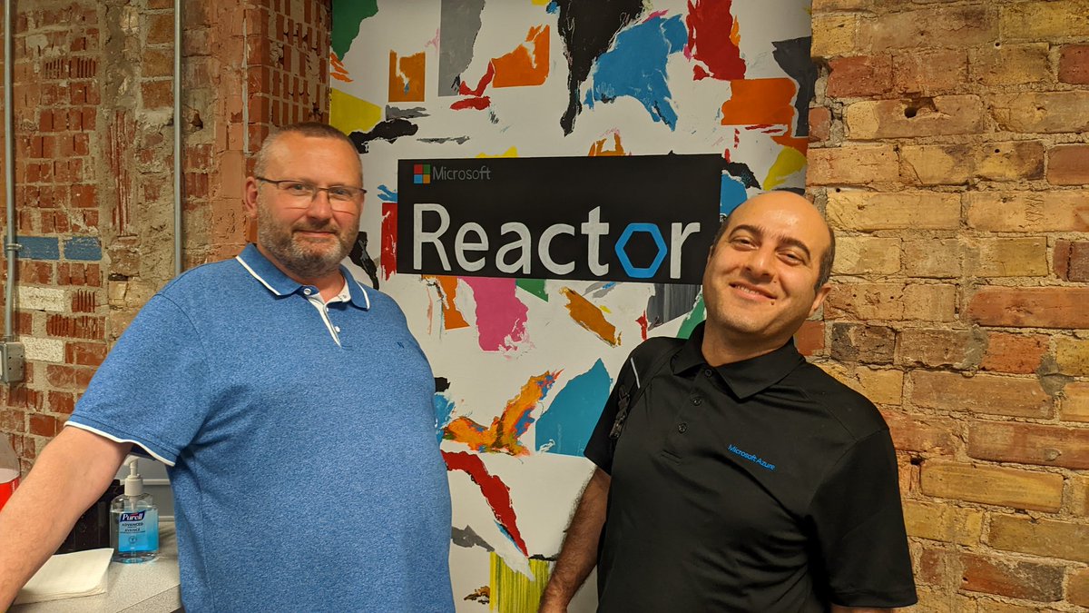 <a href="/elbruno/">El Bruno 🇨🇦 🎗️</a> <a href="/MetroTorontoUG/">Toronto .NET UG</a> <a href="/MSFTReactor/">Microsoft Reactor</a> <a href="/ehsaneskandarim/">Ehsan Eskandari ❤️ ☁️</a> It was great fun. Thanks <a href="/ehsaneskandarim/">Ehsan Eskandari ❤️ ☁️</a> and <a href="/elbruno/">El Bruno 🇨🇦 🎗️</a> for arranging this speaking opportunity. I even got the <a href="/MSFTReactor/">Microsoft Reactor</a> T-shirt!