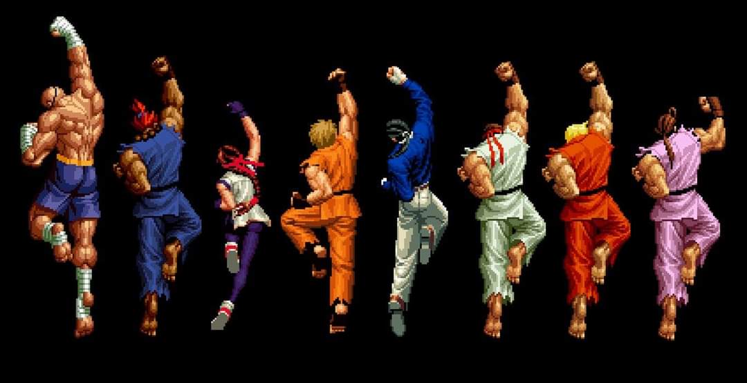 ➡️⬇️↘️👊