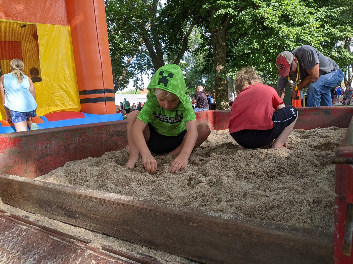 Family night shenanigans.