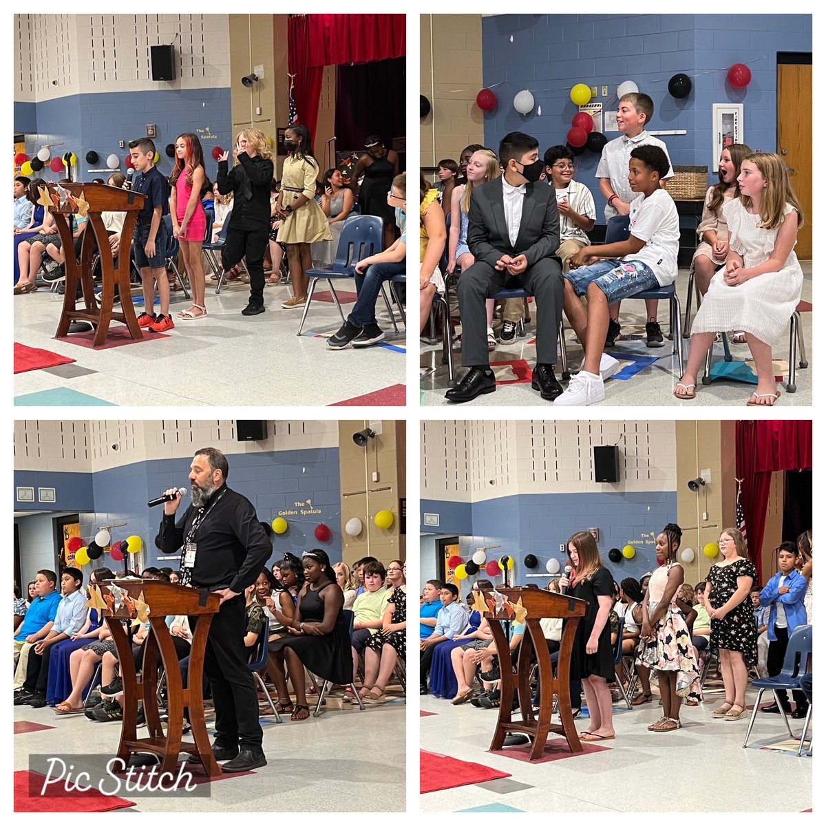 SolleyAACPS's tweet photo. It was an incredible night promoting our #AACPSAwesome fifth grade students to middle school! #solleystrong #cardinalsforlife We are grateful for our teachers who planned an incredible evening to recognize our students & their success. Congratulations 🎈🎉 https://t.co/QlbPjL9xaj