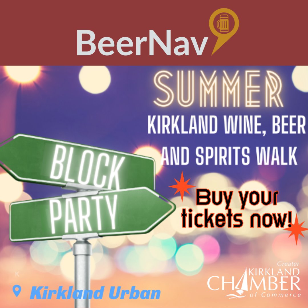 BeerNav's tweet image. Kirkland Urban Block Party tomorrow!
Grab your friends, taste some of Washington's craft beverages, and check out some cool new stores in Kirkland Urban.

When: 530p - 830p
Where: Kirkland Urban

#happyhour #winewalk #wawine #kirkland #wabeer #washingtonbeer #drinkwabeer #pnwbeer