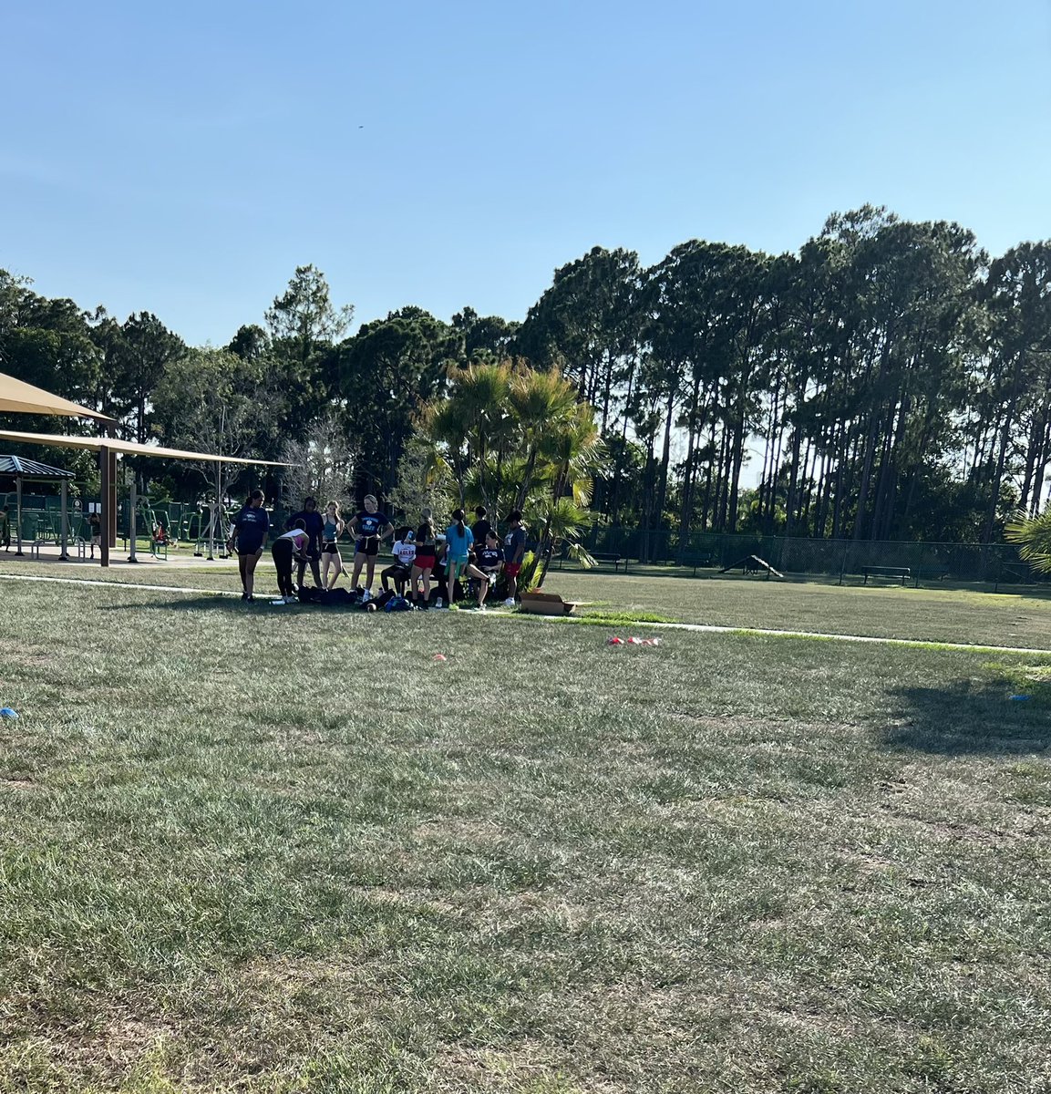 StLucieSHOCK's tweet photo. Hey Siri, play “Hot in Herre by Nelly…”
Another warm evening, but we had girls willing and wanting to put some work in! Thankful to have a crew willing to sacrifice their free time to get better! #StLucieScreamingEagles #SummerFlag #ClubSeason https://t.co/FBclLaQ6Ci