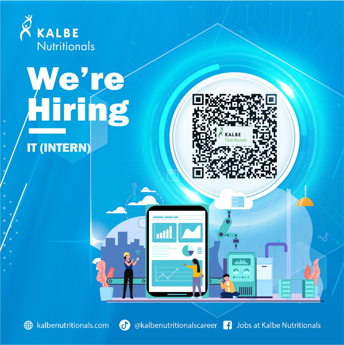 Lowker_KALBE's tweet photo. [WE ARE HIRING] Untuk sobat KNers yang ingin memulai karir di bidang IT dan mau menjadi bagian dari 𝐊𝐚𝐥𝐛𝐞 𝐍𝐮𝐭𝐫𝐢𝐭𝐢𝐨𝐧𝐚𝐥𝐬, bisa langsung kirim CV terbaik kalian ke alamat Email tercantum

#BePartofKN #ProudtobeKNers #KalbeNutritionals https://t.co/4dLVzV9nh8