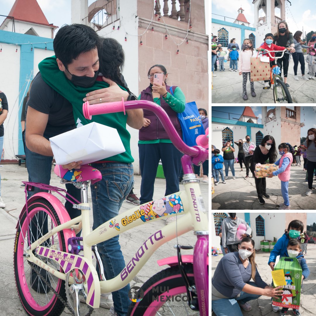 MuiMexico's tweet photo. Disfrutando de un gran día lleno de sorpresas… 🚲🪁🪀
.
.
.

#donacion #recolectadejuguetes #niñosensituaciondecalle #educacioninfantil #Infancia #pobreza #Aprendejugando #infanciafeliz #aprender #aprendizaje #muiméxico  #voluntariado #voluntarios #psicologiainfantil https://t.co/DLJ7ONCyOr