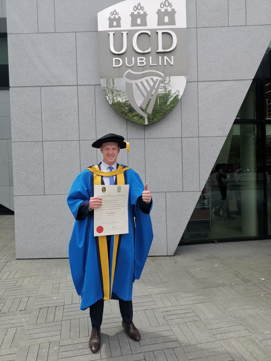 Conor Holohan (@conor_holohan) on Twitter photo Done and dusted 🎓 Big thank you to my supervisor <a href="/lyBRIDGET/">Bridget Lynch</a>, <a href="/ucdagfood/">UCD School Ag & Food</a>, and the many other people who helped make it happen 🙏 Done and dusted 🎓 Big thank you to my supervisor <a href="/lyBRIDGET/">Bridget Lynch</a>, <a href="/ucdagfood/">UCD School Ag & Food</a>, and the many other people who helped make it happen 🙏