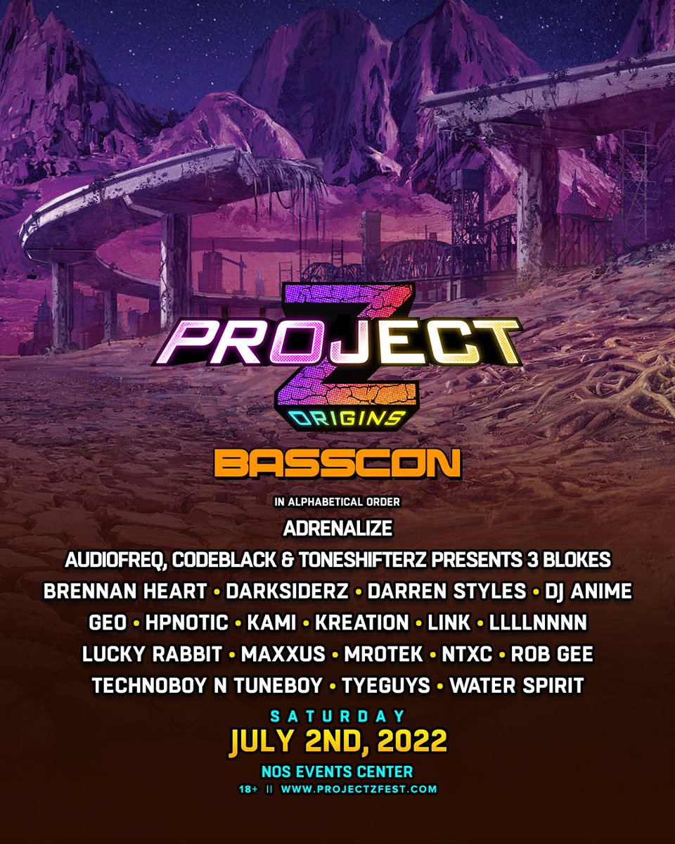 ProjectZ_Fest's tweet photo. Open your mind &amp; be awoken by the darkness with #TeamBasscon.🔆→ https://t.co/su0GskE2ad https://t.co/BsVTHiBBAE