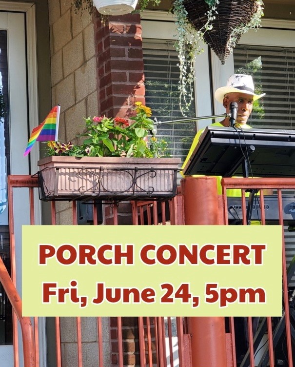 The East End Corktown Block club will be hosting a Porch Concert at 5pm this Friday, June 24th on Bagley between 6th and Brooklyn. Come out and listen to some good music with some good company on a beautiful Friday evening.
