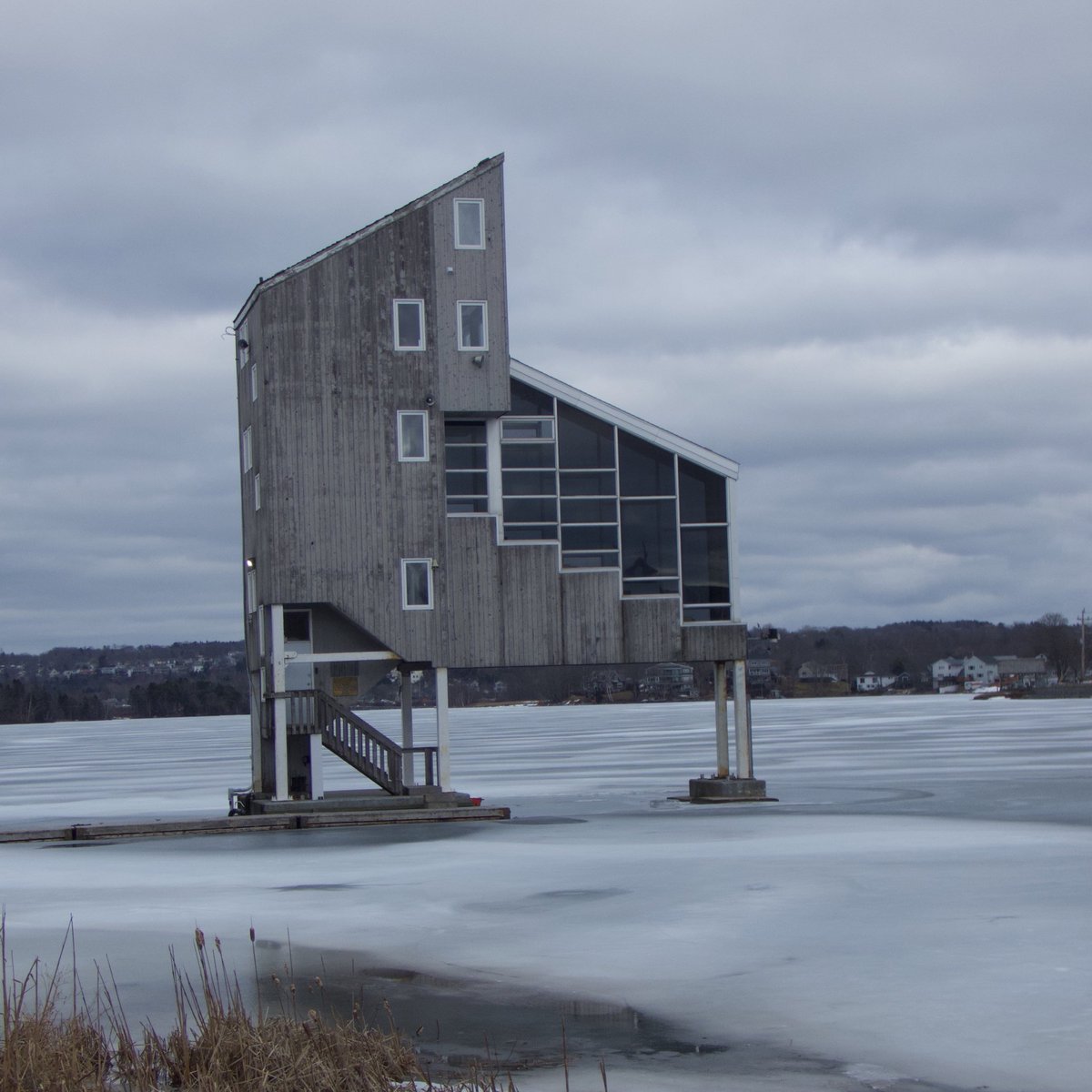 The judges tower on a frozen Lake Banook | 02.10.22

This area will see some action this summer as it’s hosting the senior world sprint championships 
#tbt #lakebanook #downtowndartmouth #banookcanoeclub #visitnovascotia #getoutsidens #discoverhalifax #wintermood #amhphotos