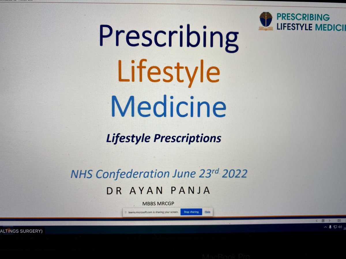DrRupaJoshi1's tweet photo. What an absolute pleasure hosting @Dr_Ayan at the @NHSConfed #healthandwellbeingcoach group. Using lifestyle prescriptions and easy to use frameworks for health coaching. Thank you π #PCNNetwork https://t.co/z9FW0EHkzT