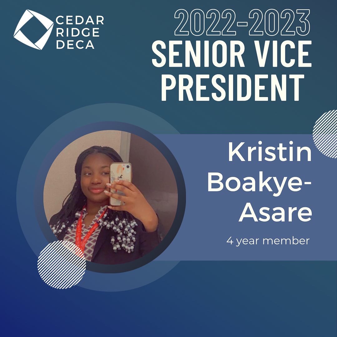 Cedar Ridge HS DECA tweet media