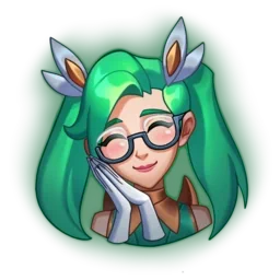 Star Guardian Sona emote tweak, glasses changed as well and polished a bit 