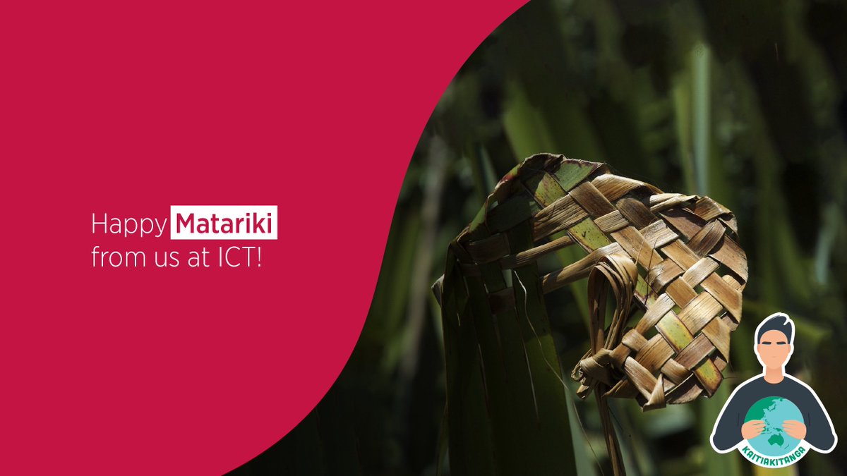 Mānawatia a Matariki to you &amp; your whanau from ICT!  
Matariki represents a time to reflect on the year, the world around us &amp; our roots. Learn what Matariki is about &amp; how we embrace te ao Māori in our core values. info.ict.co/read-bau-matar… #Matariki #matariki2022 #aotearoa