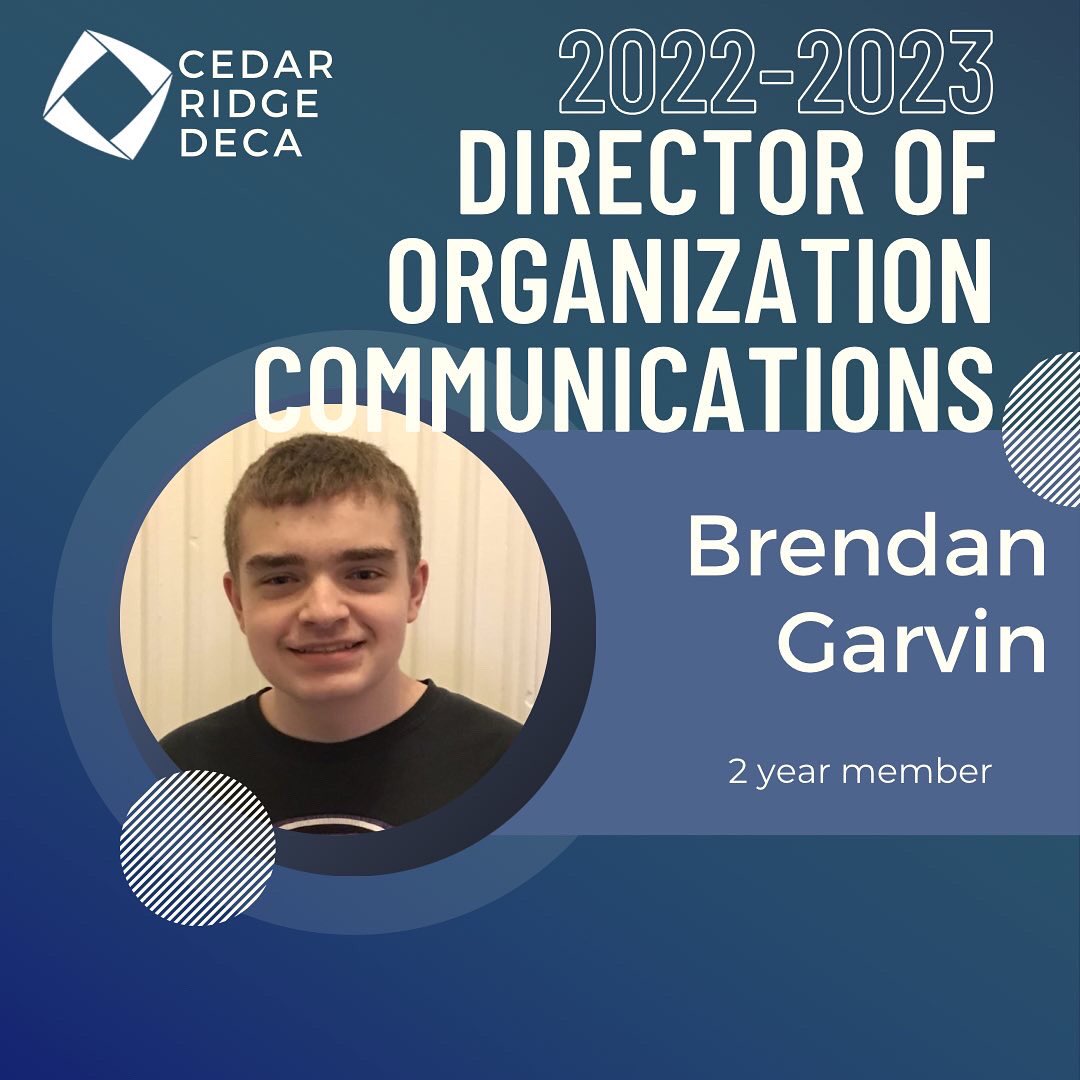 Cedar Ridge HS DECA tweet media
