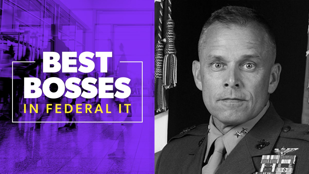 Congratulations to <a href="/USMC/">U.S. Marines</a>'s Maj. Gen. Matt Glavy on winning a 2022 Best Bosses in Federal IT award! 

See the full list of this year's winners: fedscoop.com/list/fedscoop-…