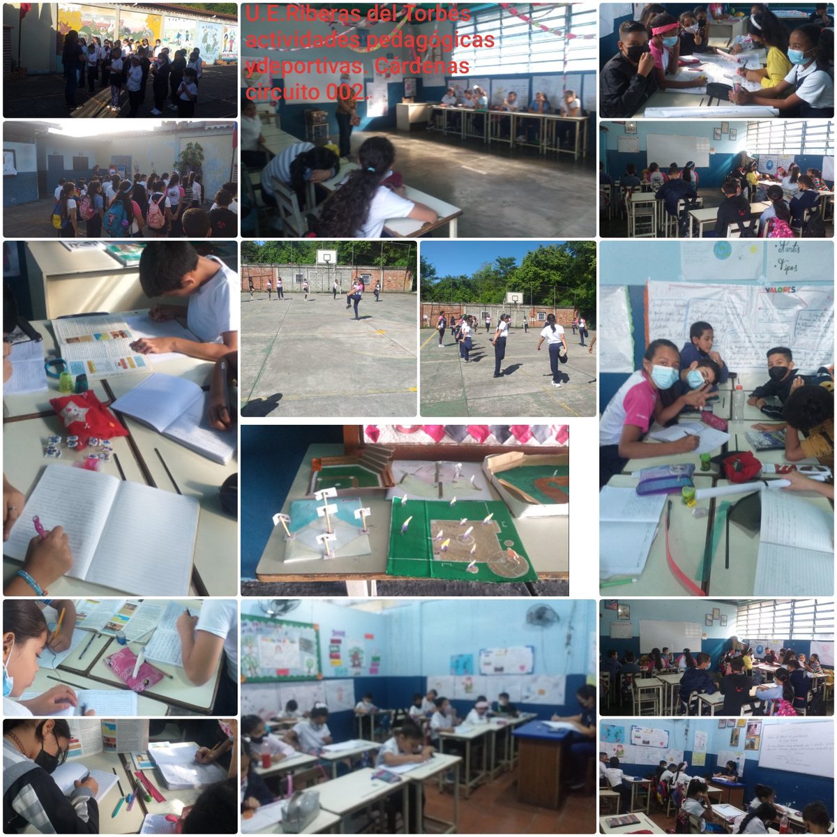 escuelariberas's tweet photo. U.E.Riberas del Torbes actividades de aprendizaje, deportivas y títeres realizadas por los estudiantes con la orientacion de sus docentes y representantes. Cárdenas circuito 002. https://t.co/kGoZOUDlHv